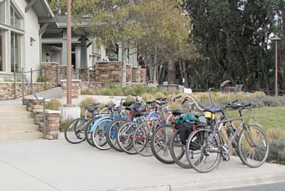 Bikes at the Library