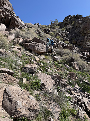 Table Top Break in the Cliffs