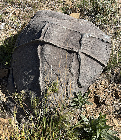 Rock With Veins